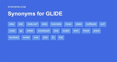 glied synonym|glide synonym thesaurus.